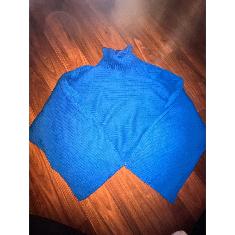 blue sweater